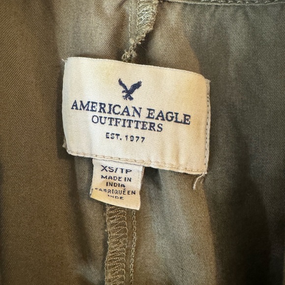 American Eagle Outfitters Sleeveless Green Utility Vest Size XS - Picture 6 of 6